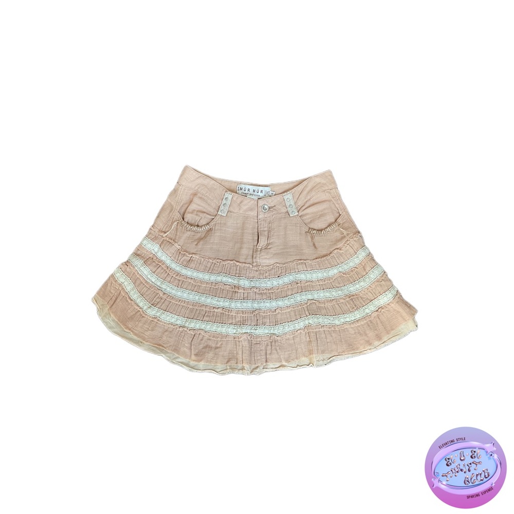 Tan Fairycore Skirt
